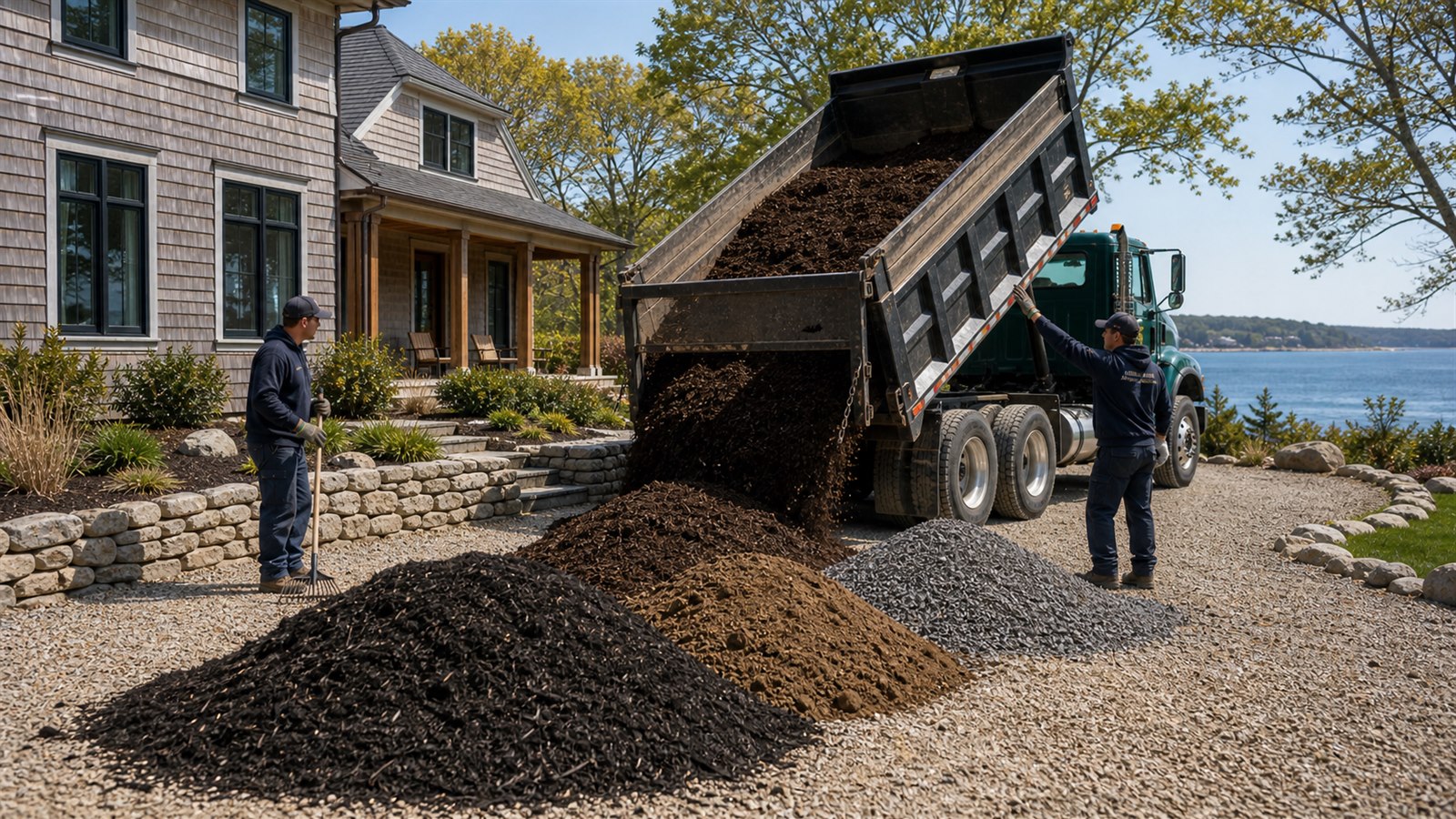 Bulk material delivery