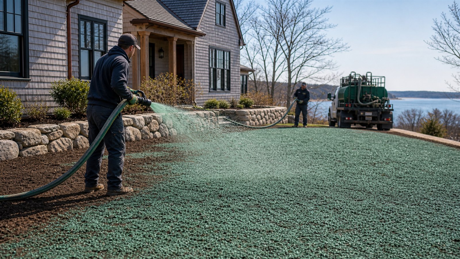 Hydroseeding